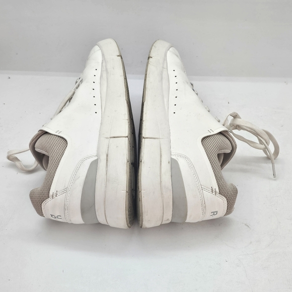 On Cloud The Roger Advantage Sneakers White Taupe Mens Size 11 Tennis Style main image 6